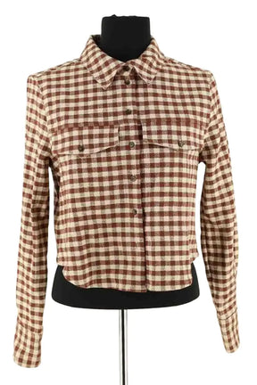Veste Sézane Marron en Coton, taille M - Seconde Main