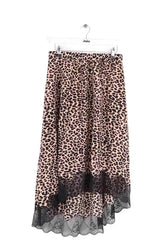 Jupe Zadig & Voltaire Joslin print leo Beige en Viscose, taille M - Seconde Main