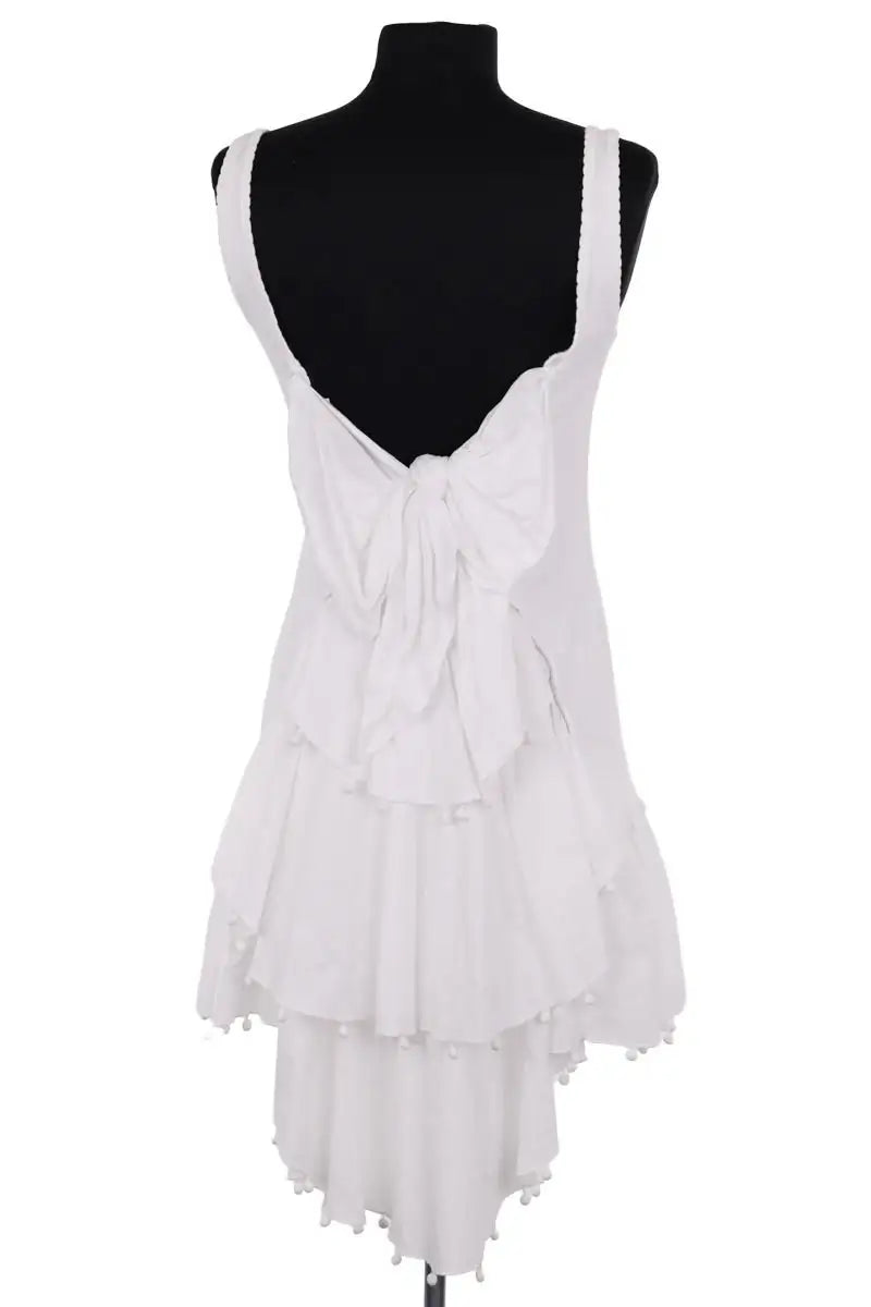Robe Manoush Blanc en Coton