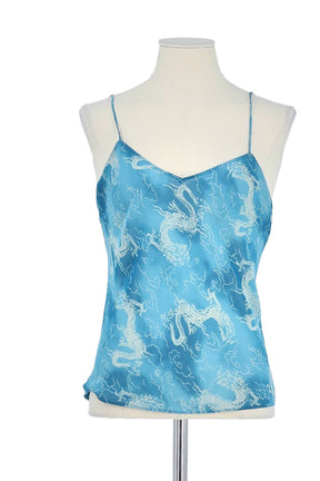 Top sans manche Calvin Klein  Bleu