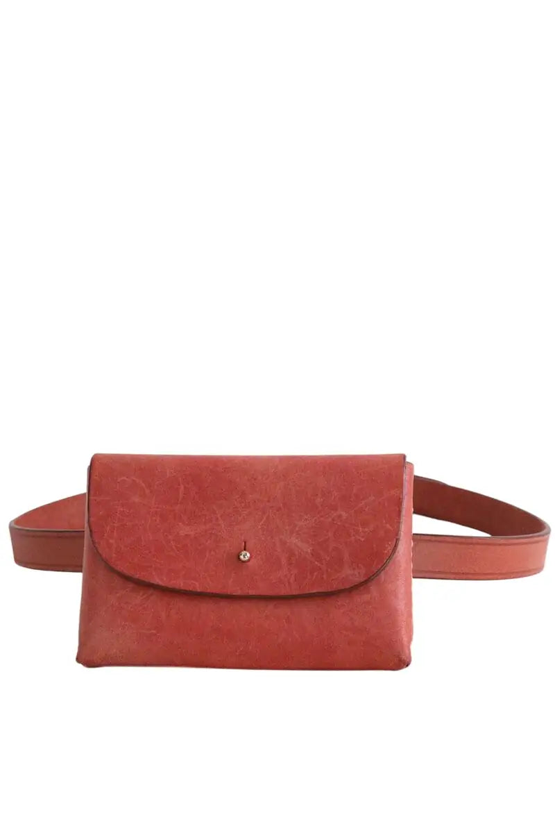 Sac banane mini Soeur Rouge en Cuir - Seconde Main