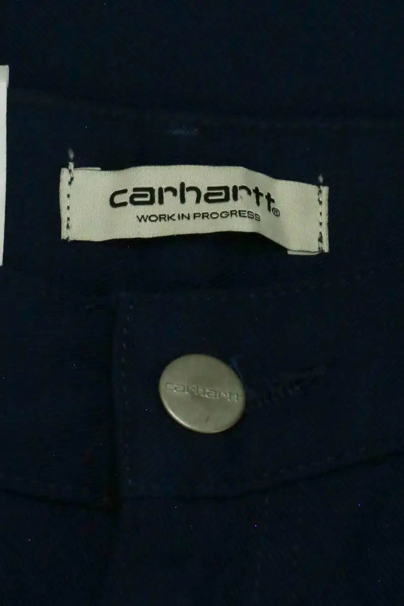 Pantalon large Carhartt Bleu en Coton