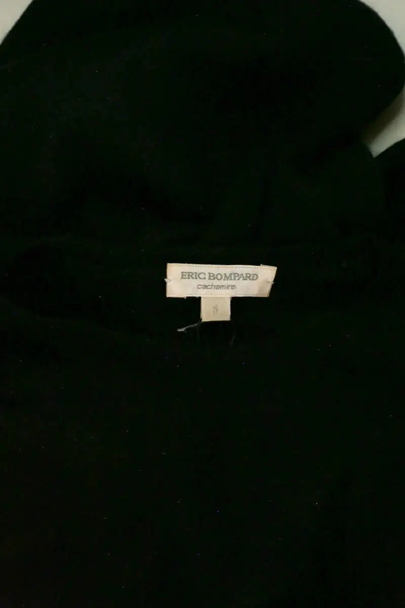 Pull Eric Bompard Noir en Cachemire