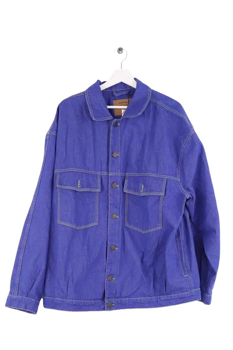 Veste American Vintage Bleu en Coton, taille L - Seconde Main
