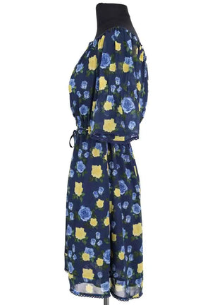 Robe The Kooples Marine en Synthétique