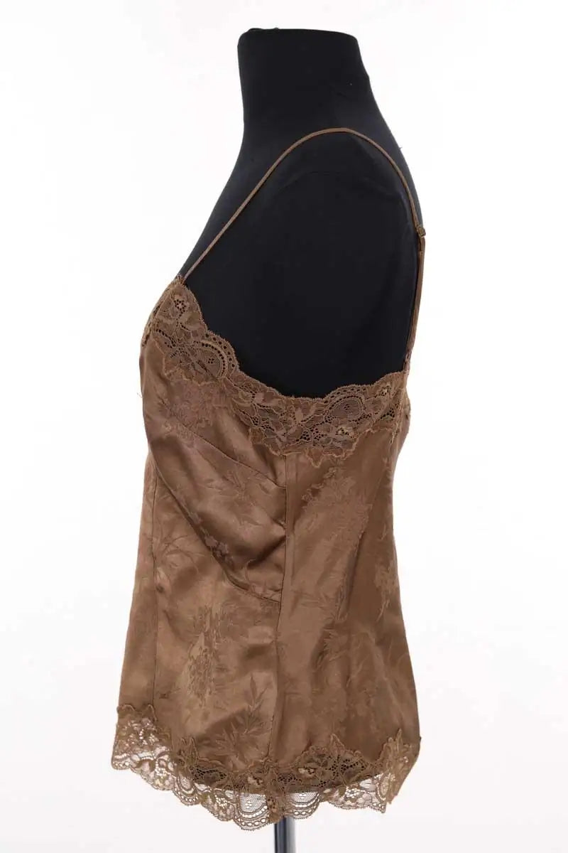 Top sans manche Vanessa Bruno Marron en Synthétique