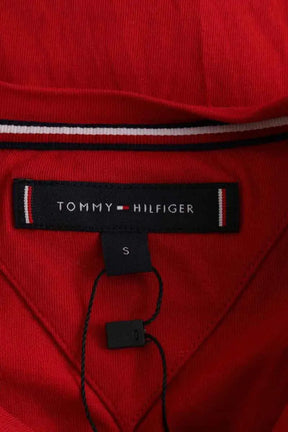 T-shirt Tommy Hilfiger Rouge en Coton
