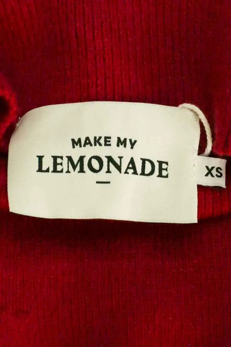 Robe Make My Lemonade Rose en Viscose