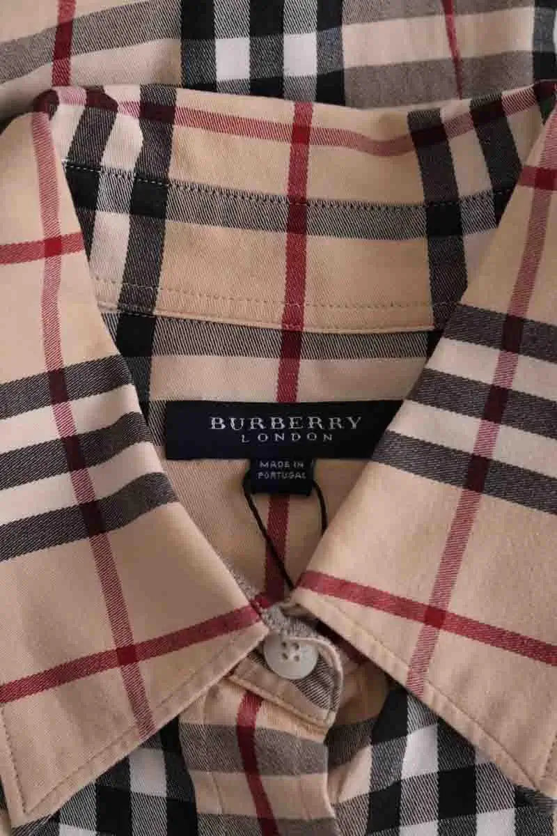 Chemise Burberry Marron en Coton