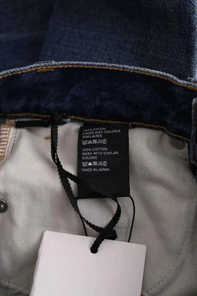 Jean slim Celine Bleu en Coton