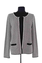 Gilet Gerard Darel Blanc en Coton, taille S - Seconde Main