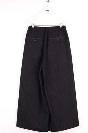 Pantalon large Sacai Noir en Laine