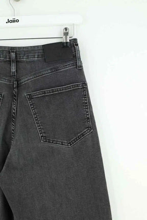 Jean large Maje Noir en Coton