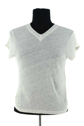 T-shirt Iro Blanc en Lin, taille S - Seconde Main