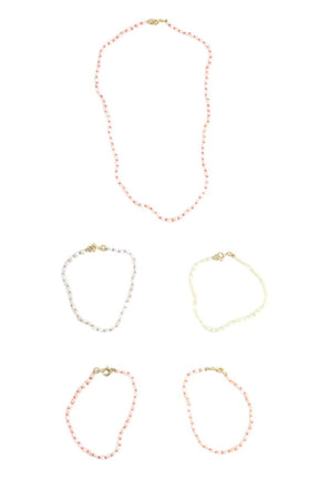 Lot de bracelet et collier Other Brand  Blanc