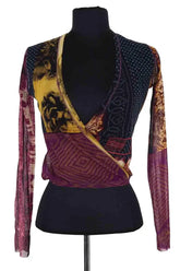 Blouse Jean Paul Gaultier Violet en Synthétique, taille M - Seconde Main