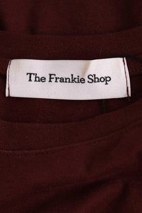T-shirt The Frankie Shop Bordeaux en Coton