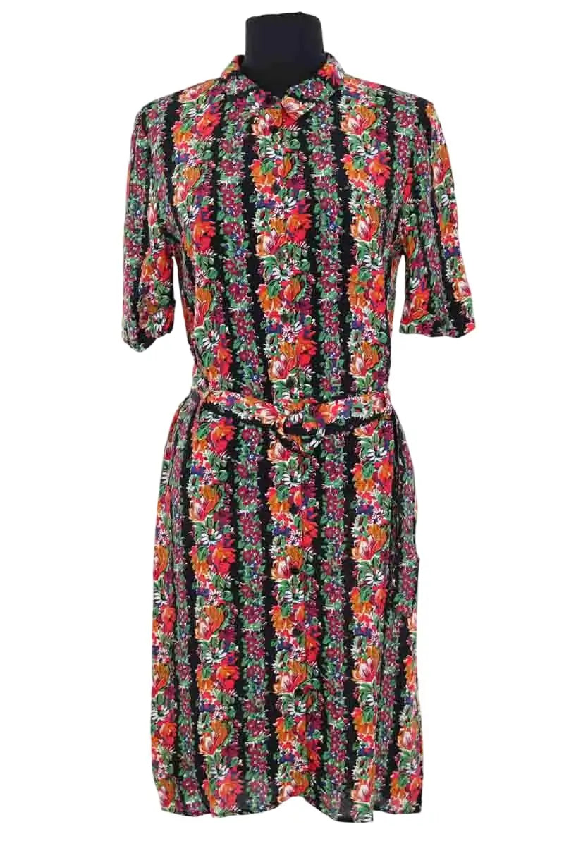 Robe Sézane Multicolore en Viscose, taille M - Seconde Main