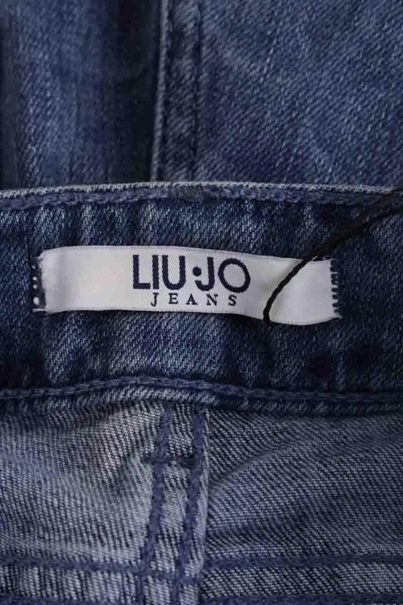 Jean slim Liu Jo Bleu en Coton