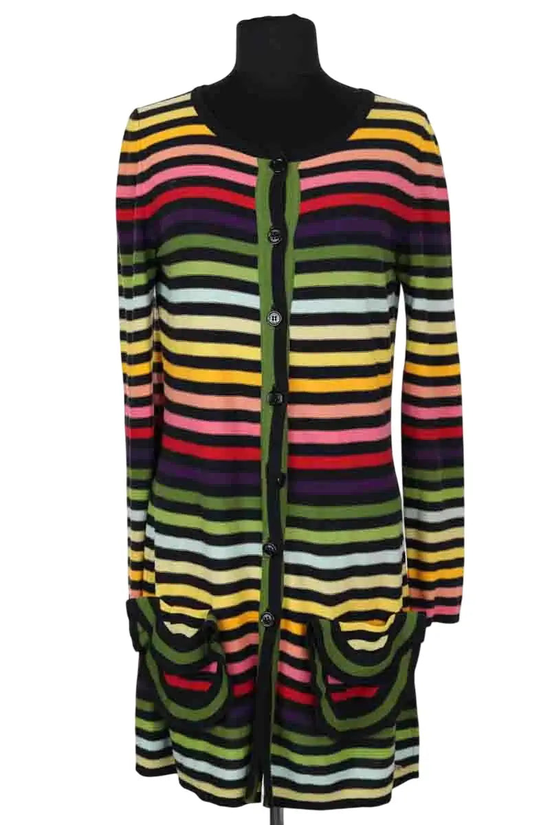 Cardigan Sonia Rykiel Multicolore en Coton, taille S - Seconde Main