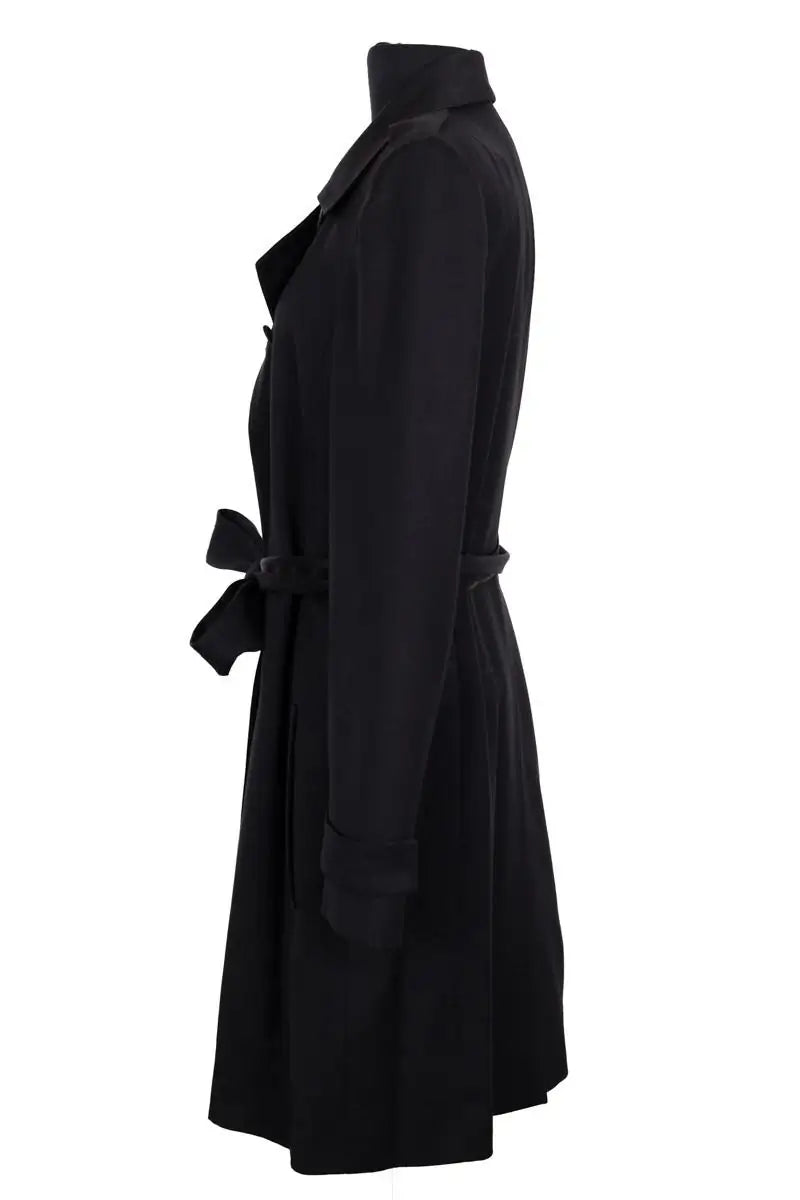 Trench-coat Pallas Noir en Synthétique