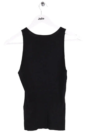 Top sans manche Maje Noir en Viscose