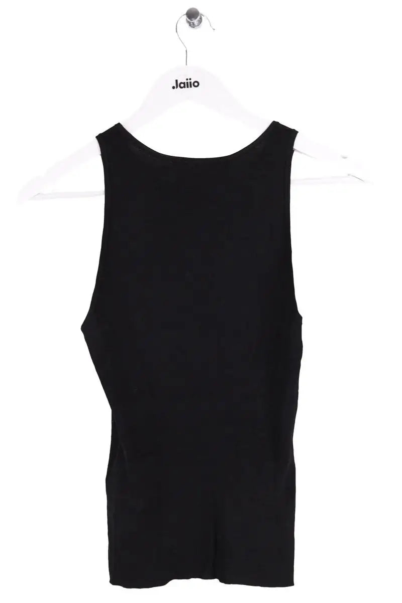 Top sans manche Maje Noir en Viscose