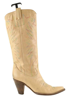 Santiags Chloé  Beige