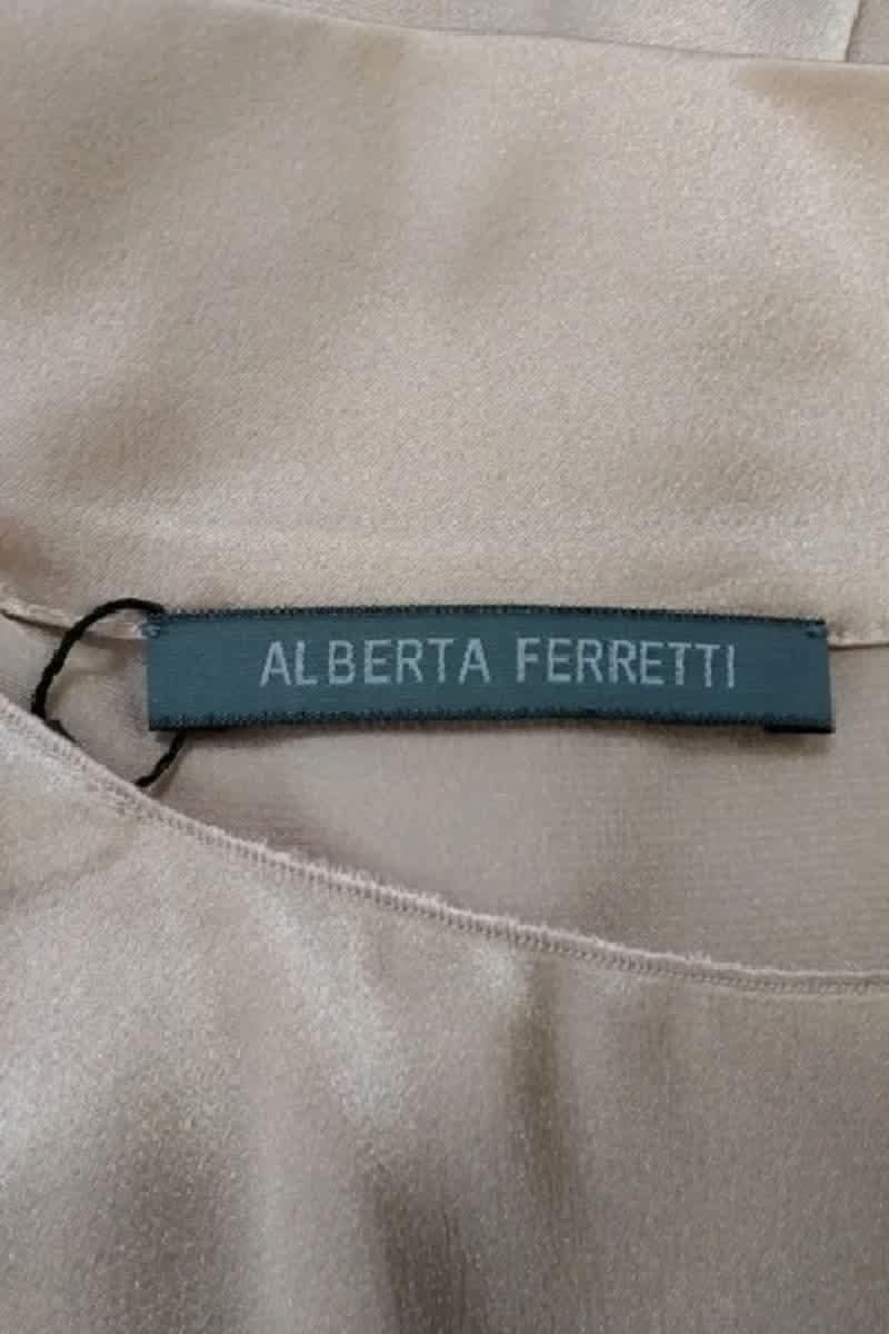 Top sans manche Alberta Ferretti  Rose