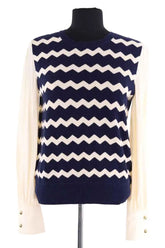 Pull Max & Co Bleu en Coton, taille S - Seconde Main