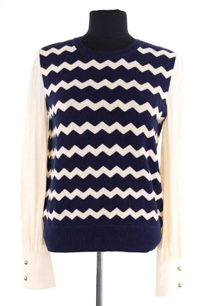 Pull Max & Co Bleu en Coton, taille S - Seconde Main