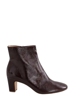 Boots LK Bennett Conway Bordeaux en Cuir verni, taille 42 - Seconde Main
