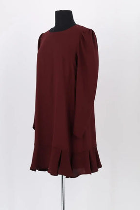 Robe Tara Jarmon Bordeaux en Synthétique
