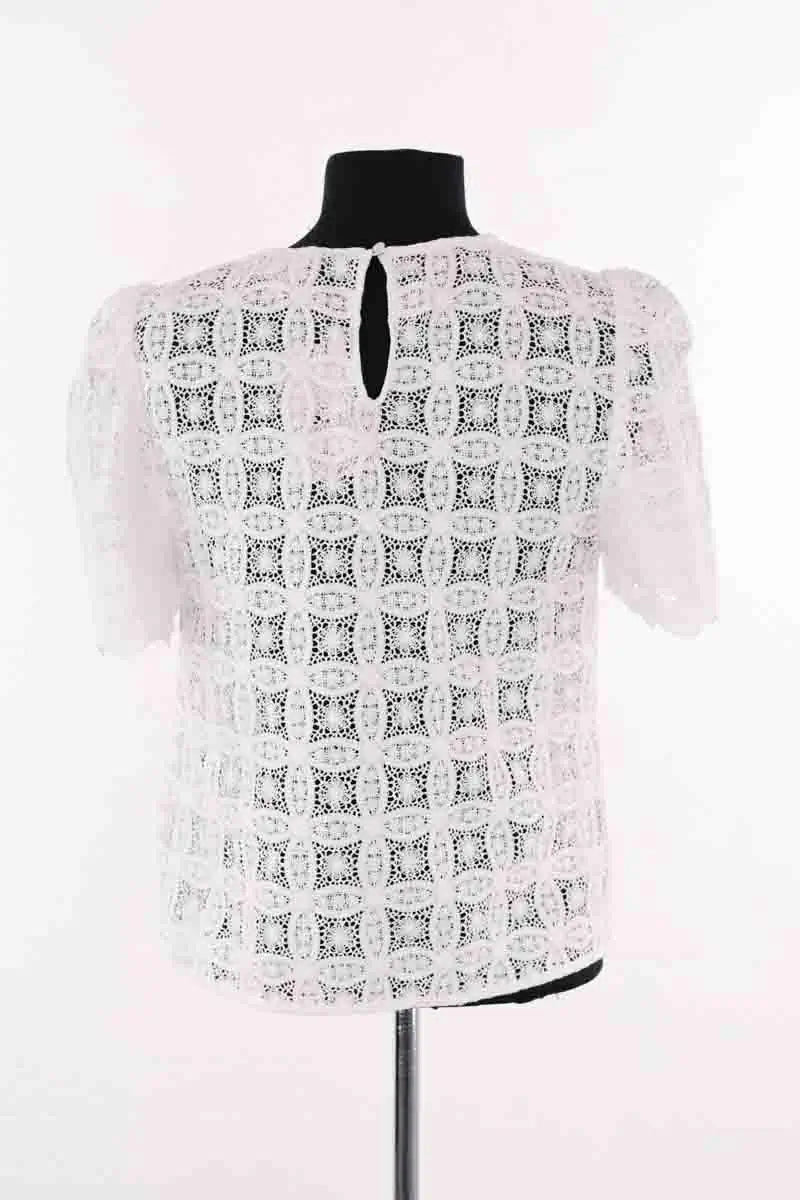 Blouse Sézane Blanc en Coton