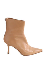 Boots Jimmy Choo Beige en Cuir, taille 35 - Seconde Main