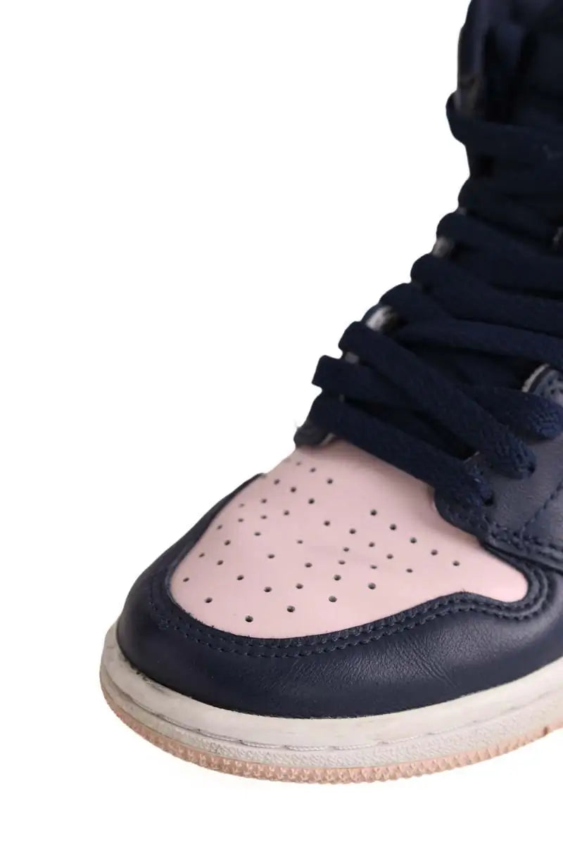 Baskets Nike Rose en Cuir