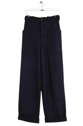 Pantalon Soeur Marine en Laine, taille XS - Seconde Main