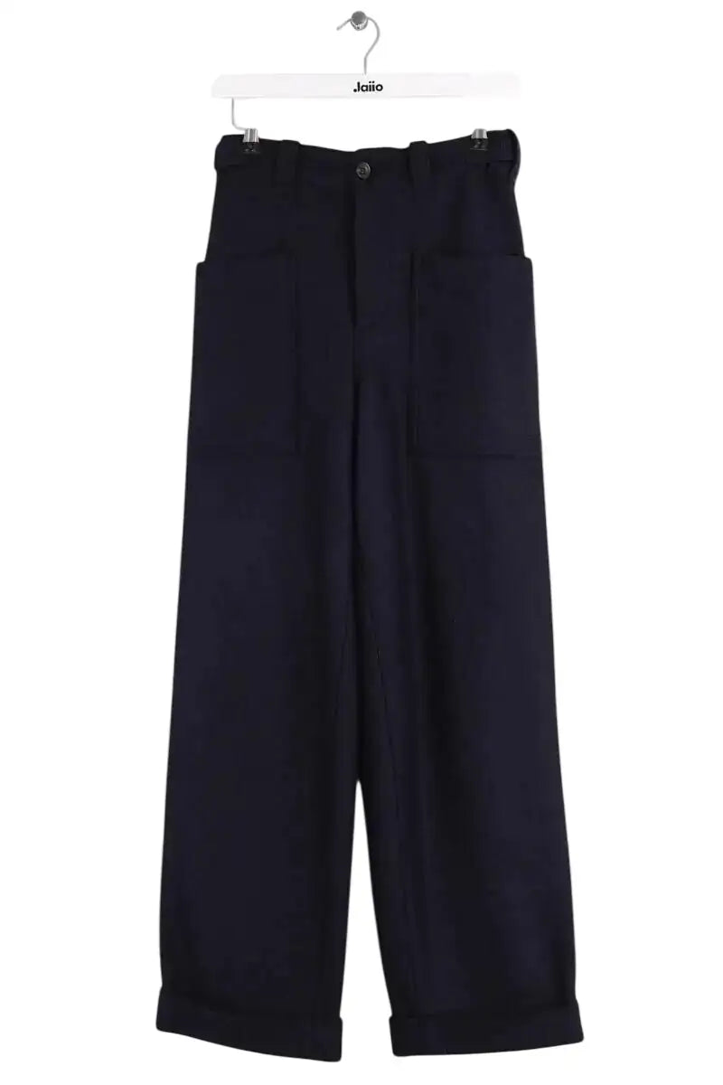 Pantalon Soeur Marine en Laine, taille XS - Seconde Main