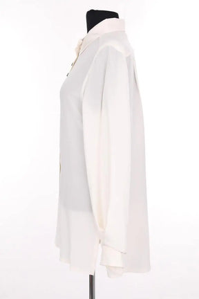 Chemise Sportmax Ecru en Soie