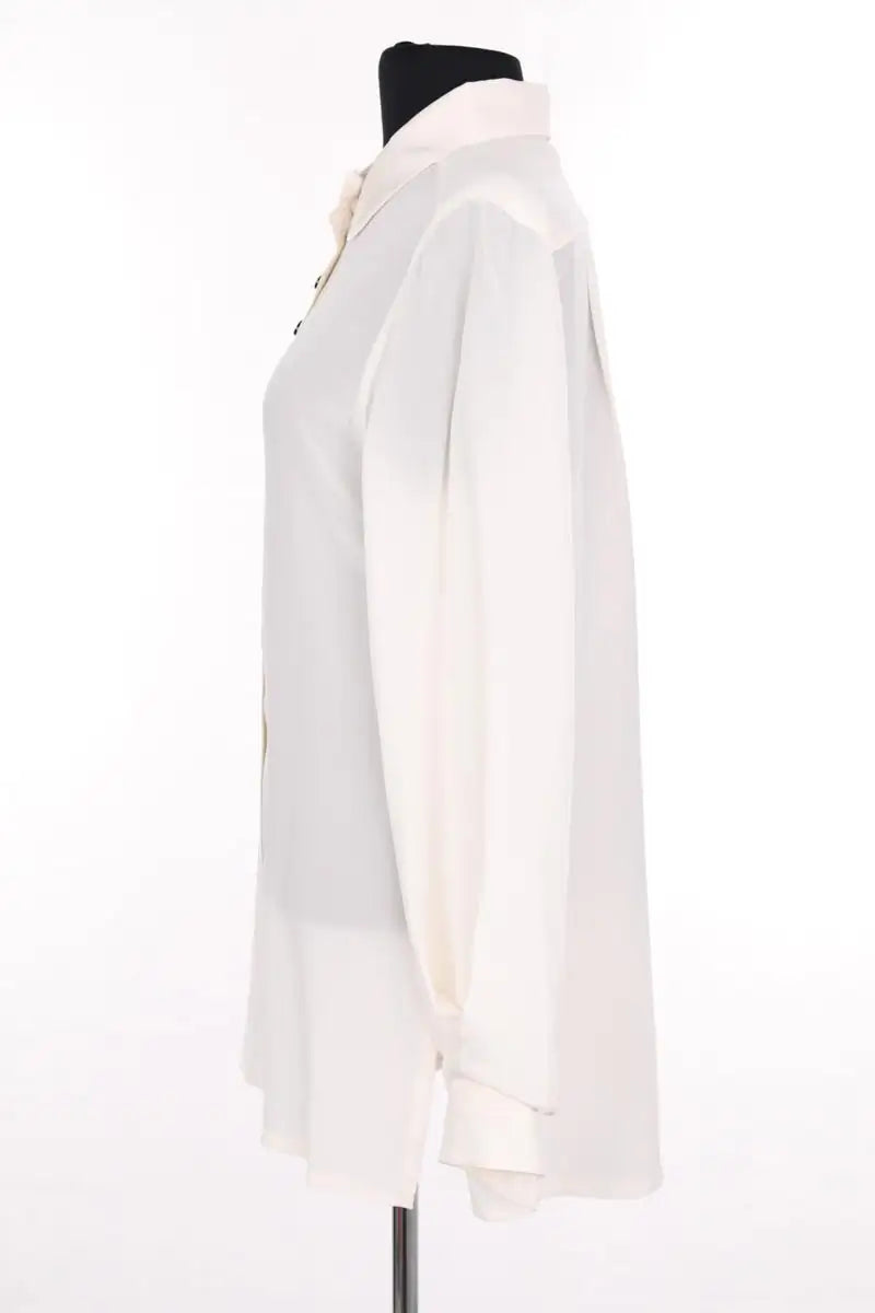 Chemise Sportmax Ecru en Soie
