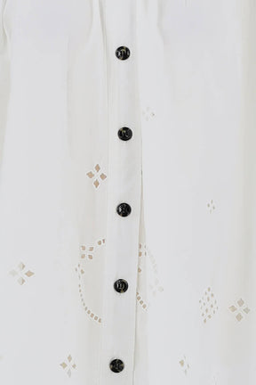 Robe Ganni  Blanc