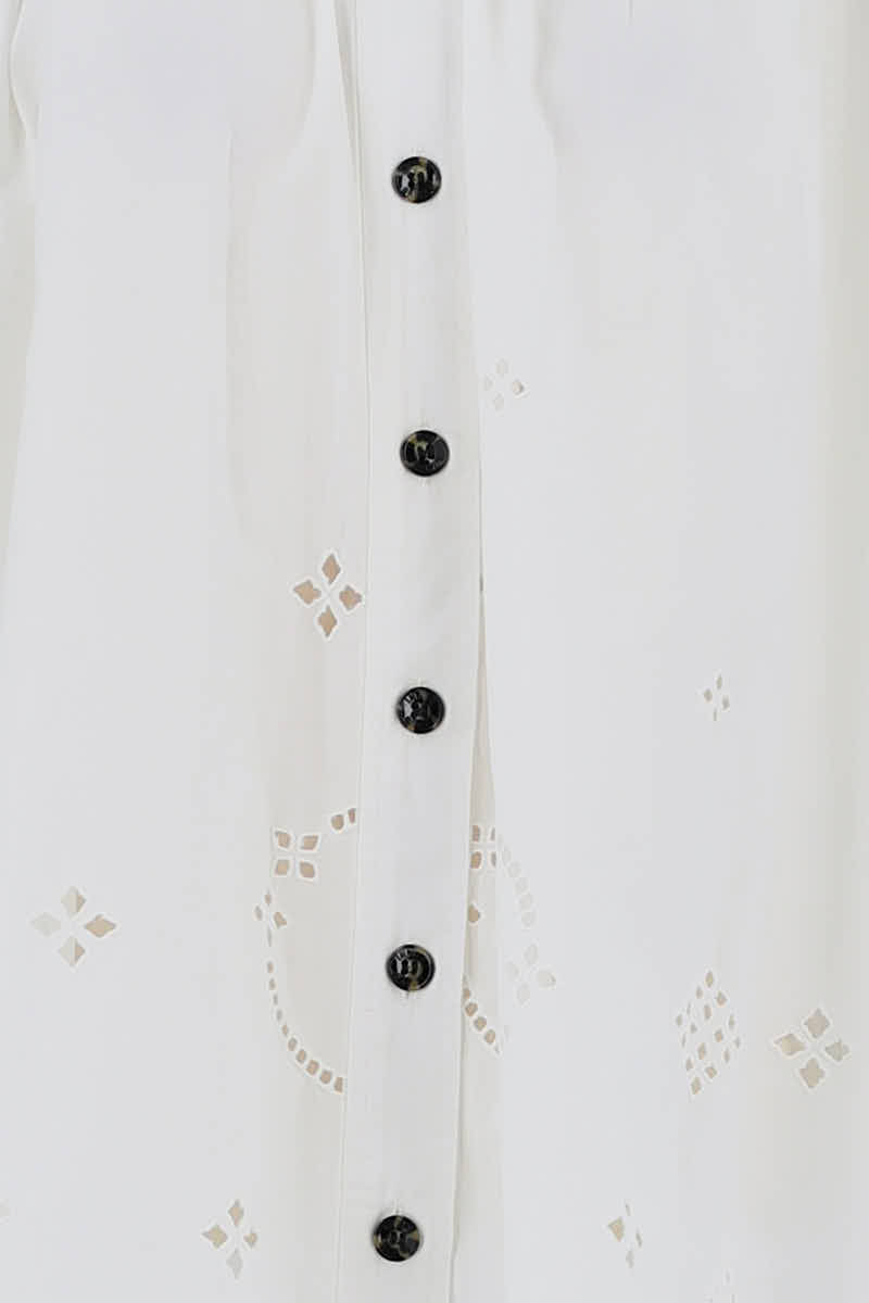 Robe Ganni  Blanc