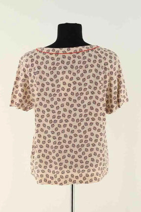 Blouse Tommy Hilfiger Beige en Synthétique