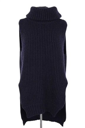 Pull Celine Marine en Laine, taille S - Seconde Main