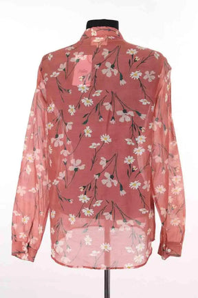 Chemise Sézane Rose en Coton