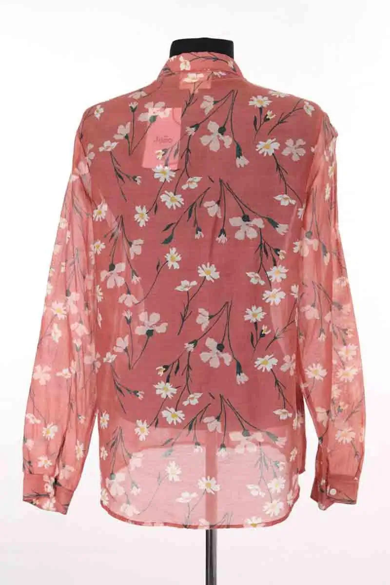 Chemise Sézane Rose en Coton