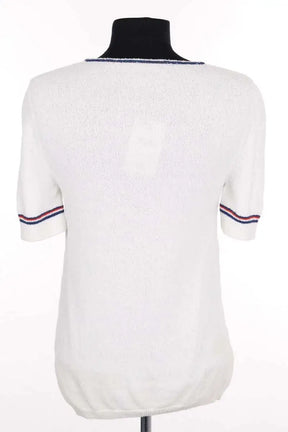 Top Vanessa Seward Blanc en Coton