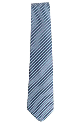 Cravate Hermès Bleu en Soie - Seconde Main