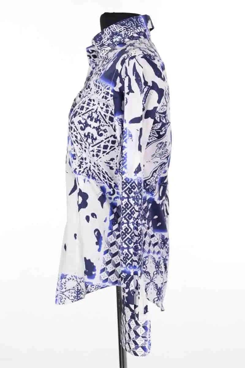 Chemise Etro Bleu en Coton