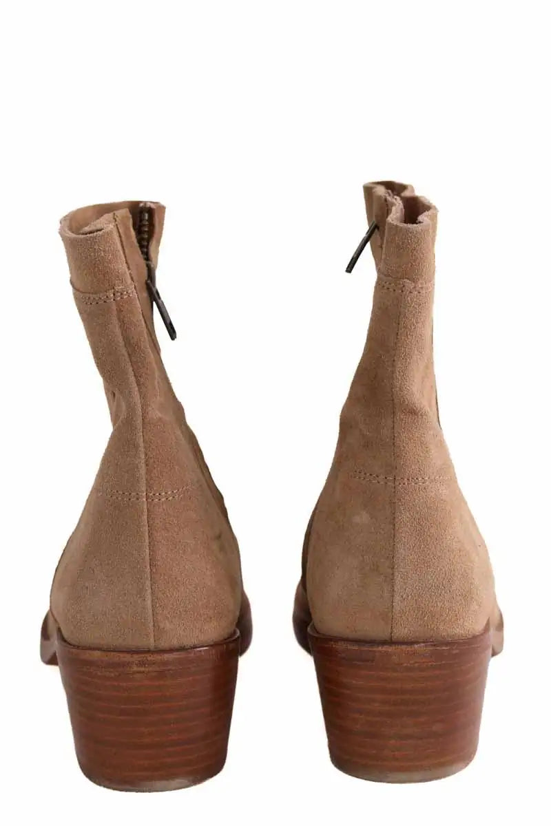 Boots Leon & Harper Camel en Daim